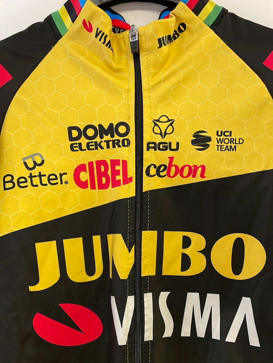【JUMBO VISMA】 TDF限定 サイクルジャージ AGU製（XL） JUMBO VISMA】 TDF限定 サイクルジャージ AGU製（XL） - メルカリ