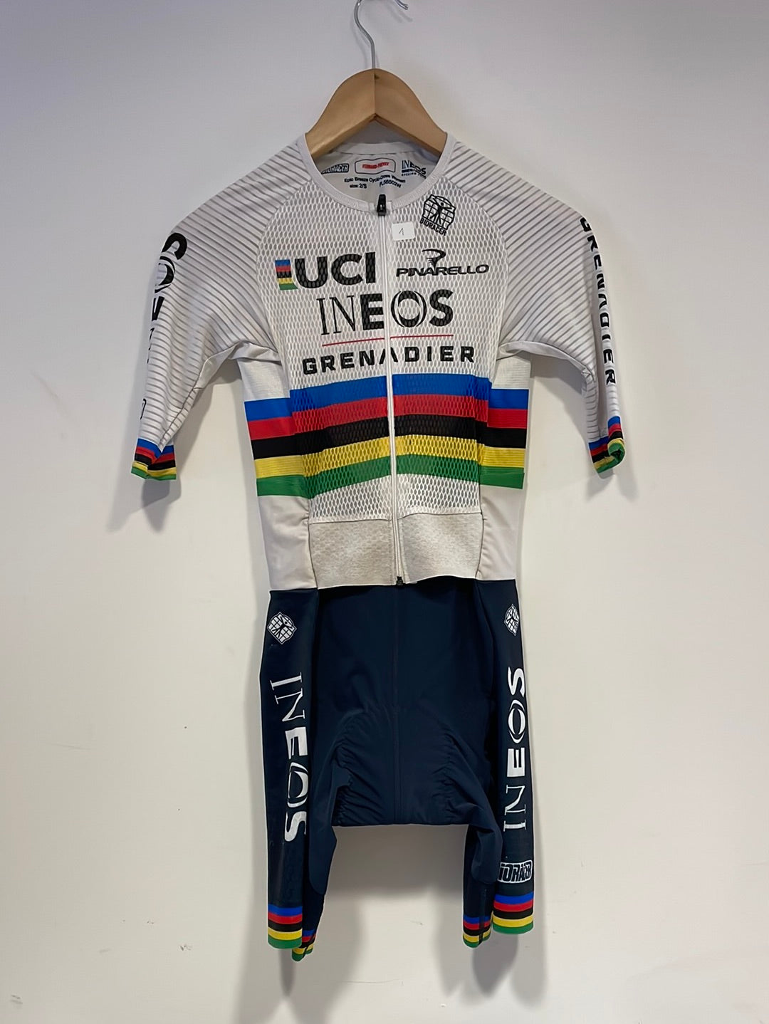 ineos選手着用スキンスーツ Bioracer製 選手支給品 イネオスグレナディアーズ スキンスーツ ワンピース INEOS