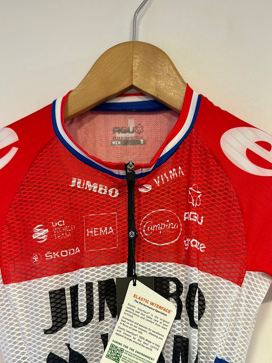 Team Jumbo Visma AGU Premium Mesh Road Suit EENKHOORN Dutch Champ