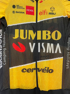 Team Jumbo Visma AGU Premium Road Suit Mesh SS pad contour WTD 2022