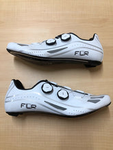 FLR F-XX II cycling shoes white carbon sole
