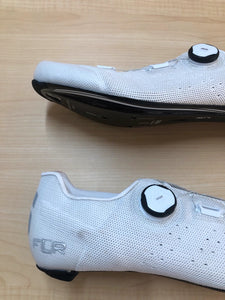 FLR F-XX Knit road cycling shoes white