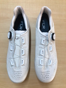 FLR F-XX Knit road cycling shoes white