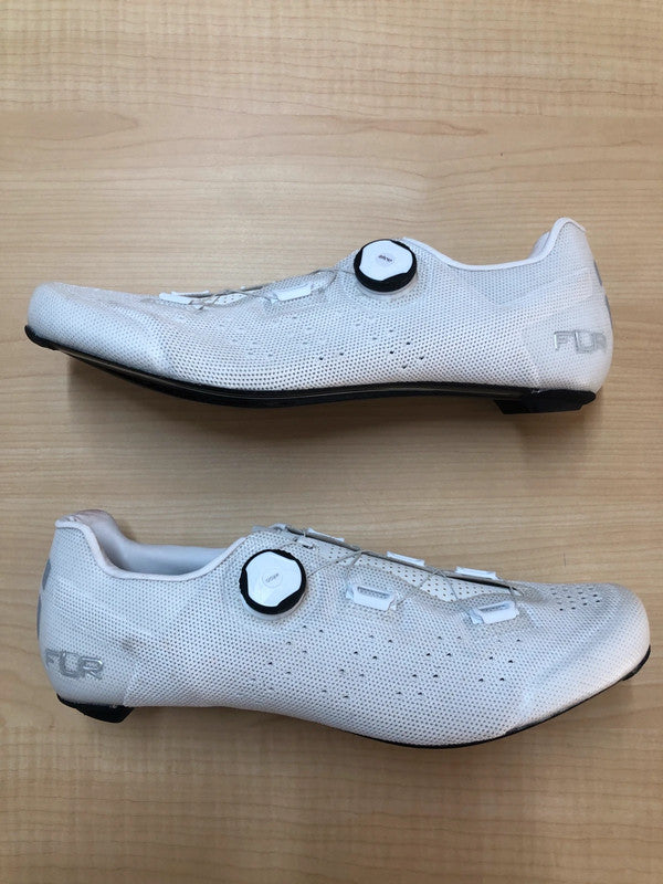 FLR F-XX Knit road cycling shoes white