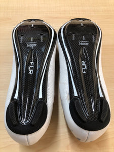 FLR F-XX Knit road cycling shoes white
