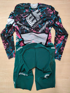Giro 2022 | Team EF | Rapha Double Layer TT Suit LS As New | S | Men