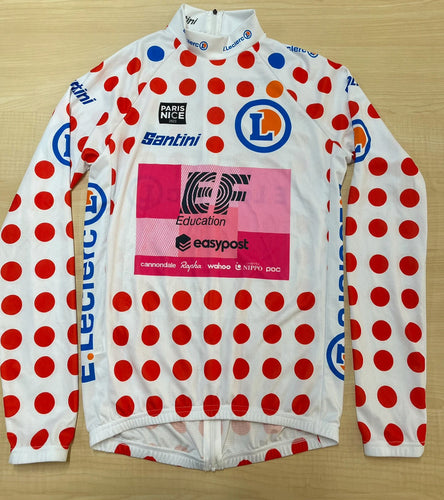 Camiseta del equipo EF Podium París Niza 2023 Polka Neilson Powless Education First