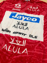 Camiseta líder Red Saudi Tour Jayco Alula Dylan Groenewegen M