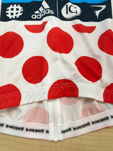 Camiseta de lunares líder Tour de Francia 2012 Firmado Chris Froome Team Sky