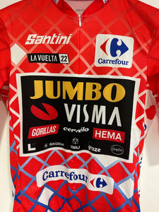 Team Jumbo Visma AGU Red Jersey Vuelta España WTH 2022