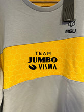 Team Jumbo Visma AGU Grey Yellow Sweater Men