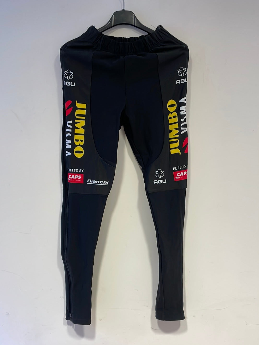 Team Jumbo Visma AGU Premium CX BibTight WarmUp Zipper Bianchi