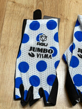 Team Jumbo Visma AGU Aero Gloves Polka Blue