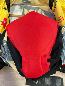 Team Jumbo Visma AGU Premium Road Suit Semi Protection SS pad contorno WTD 2022 Henderson 