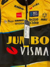 Chaleco cortavientos Team Jumbo Visma AGU Premium con bolsillos y cuello WTH 2023