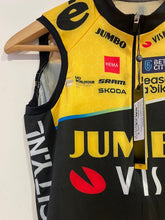 Team Jumbo Visma AGU Chaleco de verano premium con bolsillos y cuello WTH 2023