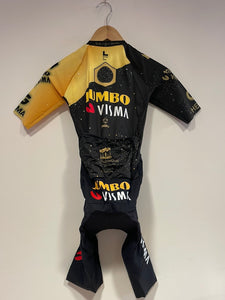 Team Jumbo Visma AGU Premium Road Suit SS pad black WTH TDF 2023