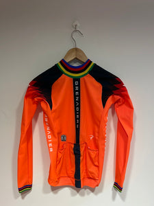 Team Ineos | Bioracer UCI Ex World Champion Orange Epic Stratos Protect Jacket - As New