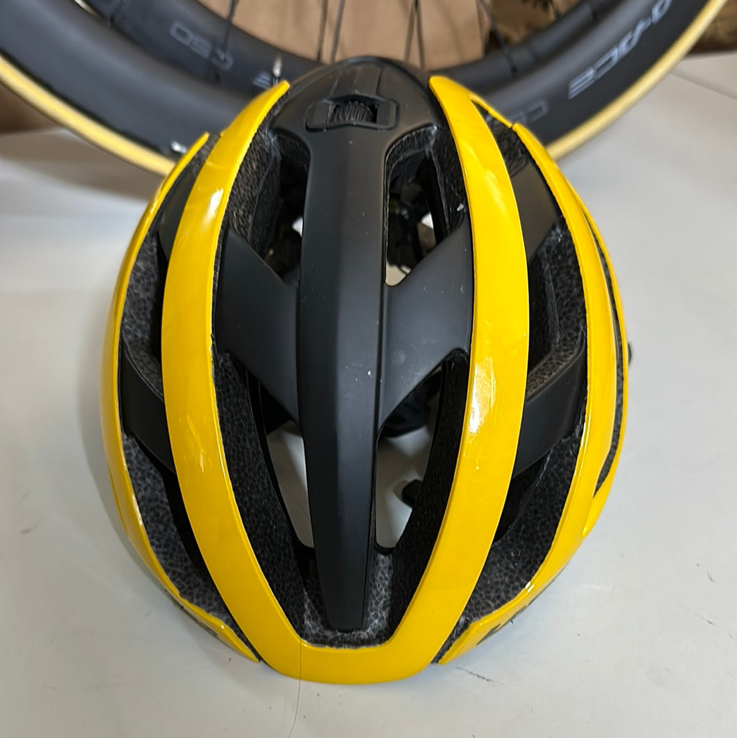 Team Jumbo Visma - Lazer Genesis MIPS - Yellow White Black 2022 