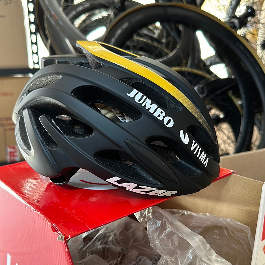 lazer blade helmets Team Jumbo Visma
