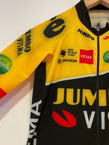 Team Jumbo Visma AGU Premium Woven Jersey SS collar WTH 2022 Kruijswijk