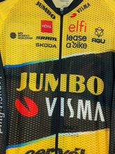 Team Jumbo Visma AGU Premium Road Suit Mesh Semi Protect SS pad black WTD 2023