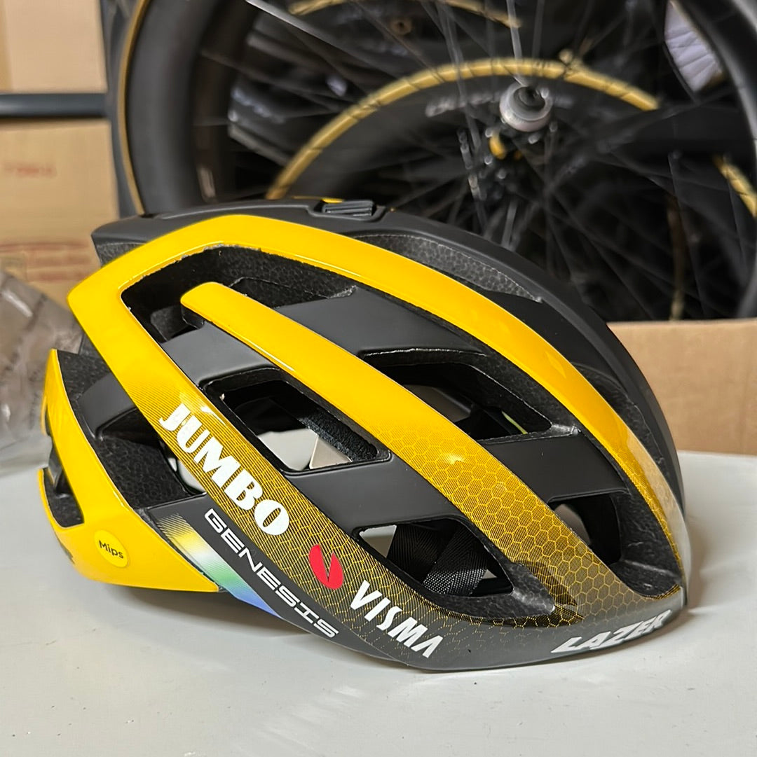 jumbo visma lazer helmet Team Jumbo Visma - Lazer Genesis MIPS