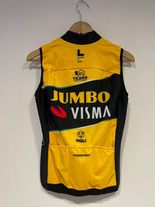 Team Jumbo Visma AGU Premium Thermal Vest Pockets DWR collar DT 2023