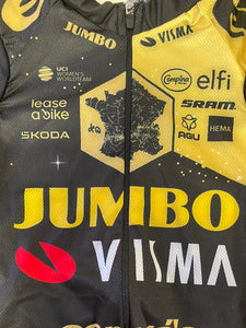 Team Jumbo Visma AGU Chaleco Verano Premium Cuello Bolsillo WTD TDF 2023