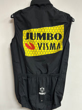 Team Jumbo Visma Rain Vest Black DT Campina