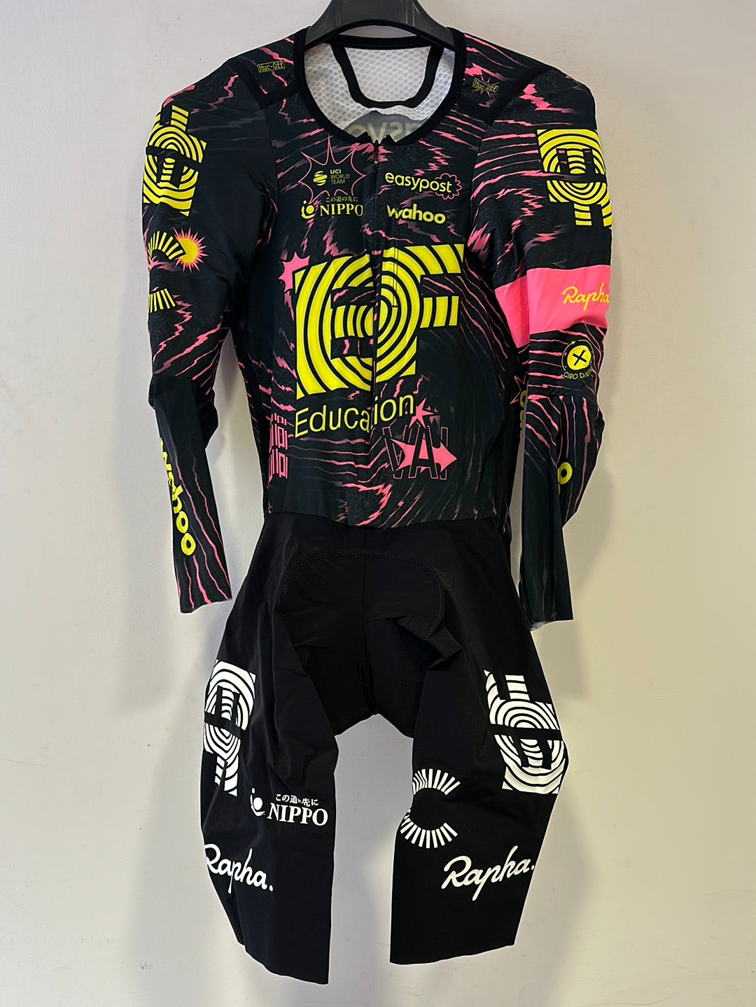 Team EF x Giro d'Italia x Rapha Double Layer TT Suit S-Xtralong