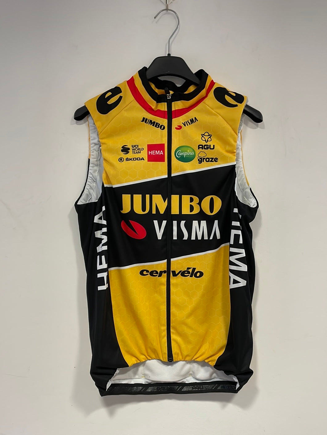 Team Jumbo Visma | AGU Premium Winter Thermal Gilet 22 Ex Belgian Champ