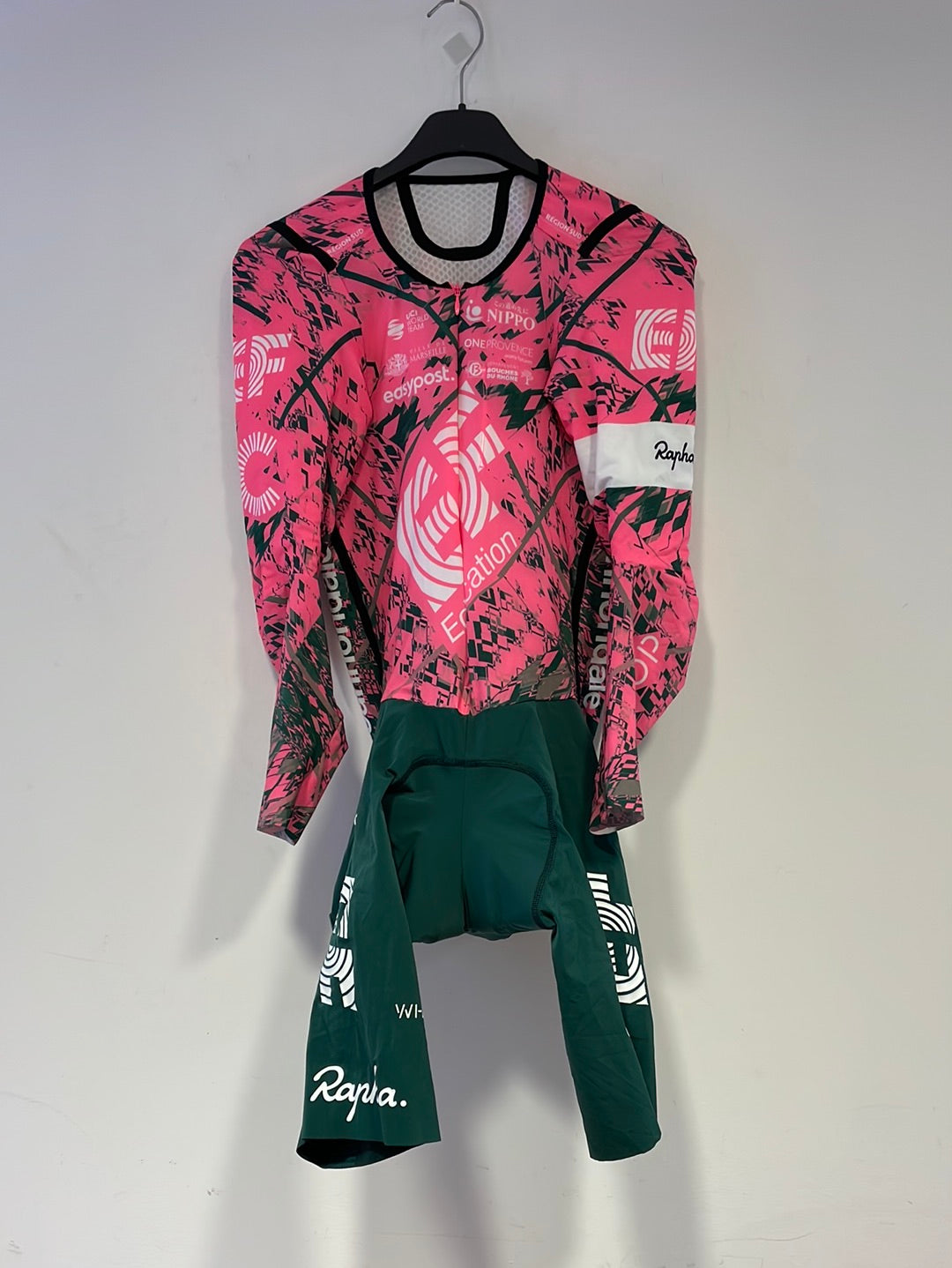 支給品　TTスキンスーツ　EF Education-Nippo　Rapha Yahoo!オークション - 支給品 TTスキンスーツ EF Education
