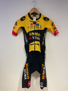 Team Jumbo Visma AGU Premium Race Suit Summer SS pad contour WTH 2023