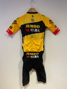 Team Jumbo Visma AGU Premium Race Suit Summer SS pad contour WTH 2023