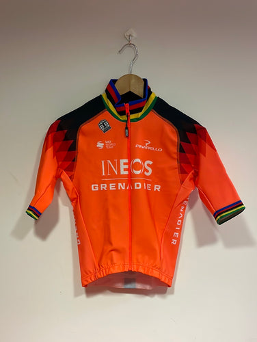 Team Ineos | Bioracer UCI Ex World Champion Orange Epic Tempest Protect Jersey - As New