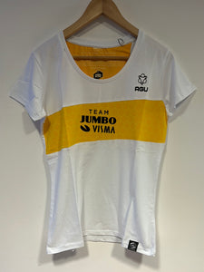 Camiseta Team Jumbo Visma AGU blanco mujer