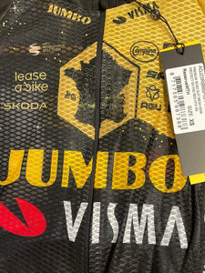 Team Jumbo Visma AGU Premium Road Suit Mesh Semi Protect SS pad red WTH TDF 2023