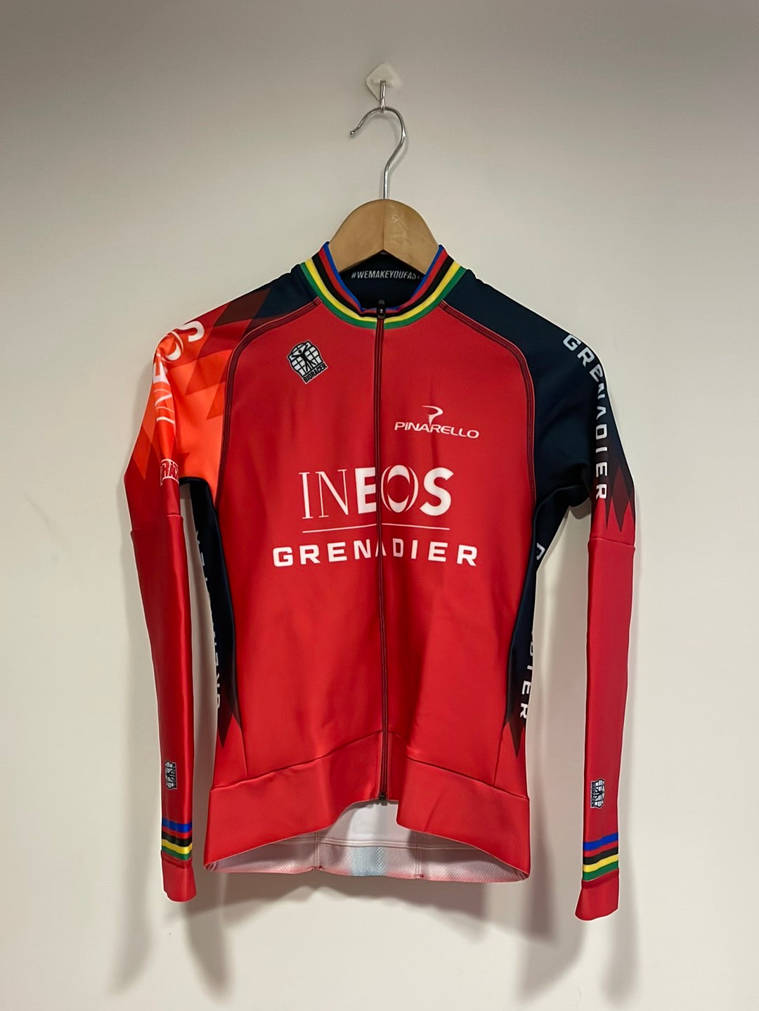 Bike Team Ineos Long Sleeve Jersey Team Ineos Bioracer UCI Ex