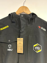 Team Jumbo Visma AGU Chaqueta impermeable con bolsillo para hombre
