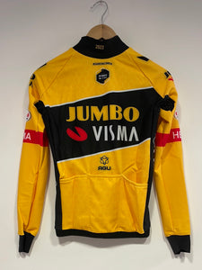 Team Jumbo Visma AGU Premium Thermal Jersey LS DWR collar DT 2022