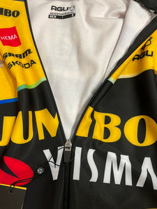 Team Jumbo Visma AGU Premium Thermal Jersey LS DWR collar WTH 2023