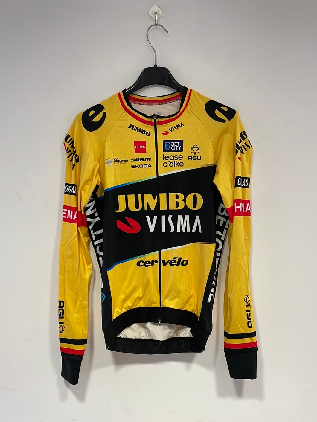 Team Jumbo Visma | AGU Premium Race Jersey Ls 23 ex Belgian Champ –  GEARONA.COM