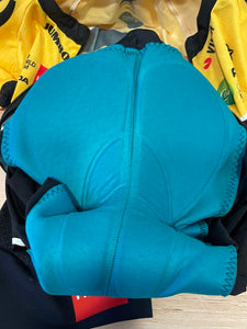 Team Jumbo Visma AGU Premium Race Suit Summer Semi Protect SS pad contorno WTH 2022
