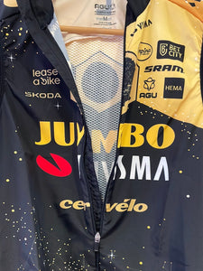 Chaleco cortavientos Team Jumbo Visma AGU Réplica original TDF 2023