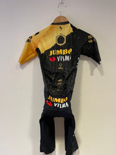 Team Jumbo Visma AGU Premium Race Suit Summer Semi Protect SS badana negro WTD TDF 2023