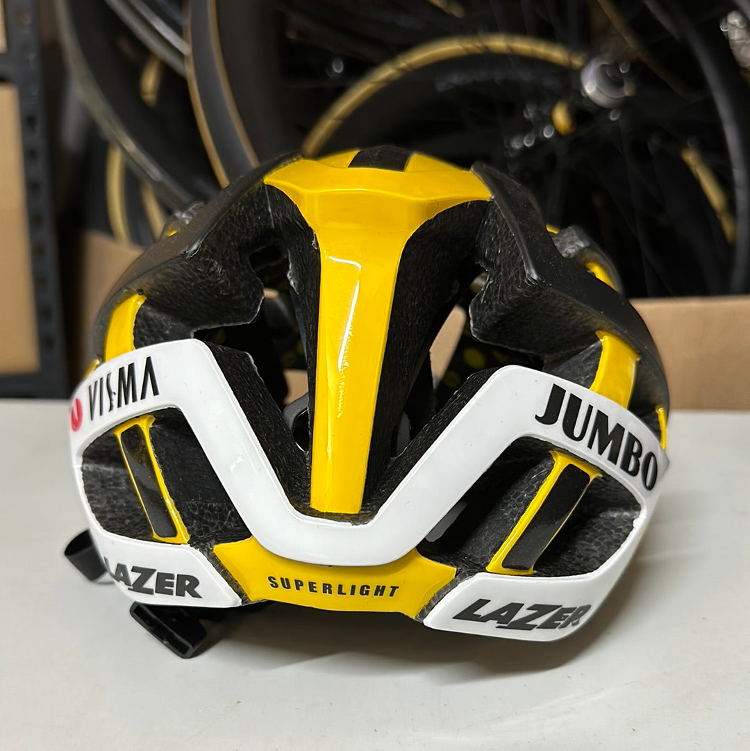 Team Jumbo Visma - Lazer Genesis MIPS - Yellow White Black 2022 