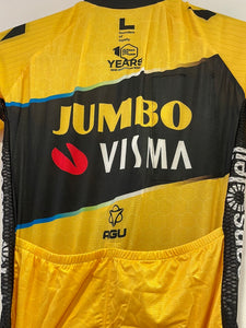 Team Jumbo Visma AGU Premium Road Suit Mesh SS pad black WTD 2023