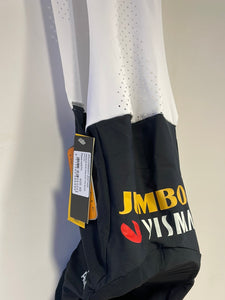 Badana Team Jumbo Visma AGU Premium Aero con tirantes, negro WTH Mod. 2023