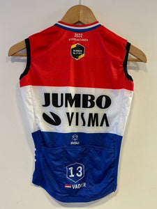 Chaleco de verano premium Team Jumbo Visma AGU VADER Campeón holandés WTH